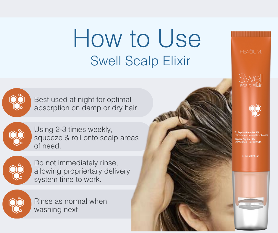 Swell Scalp Elixir Healium Hair