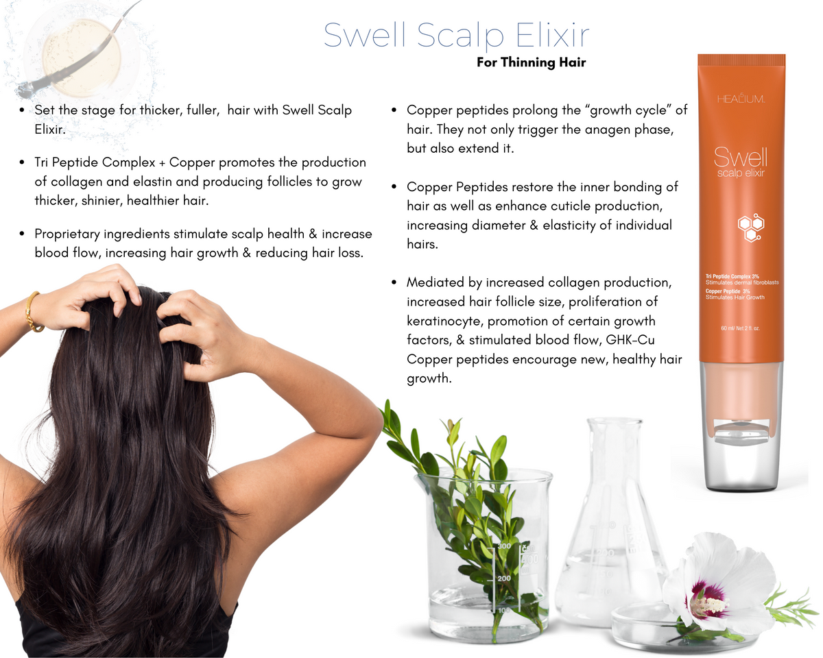 Swell Scalp Elixir Healium Hair